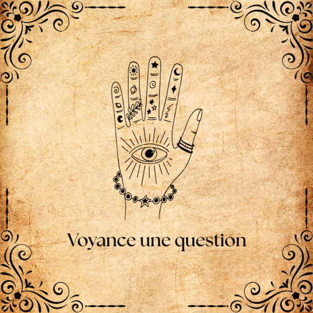 Voyance 1 question