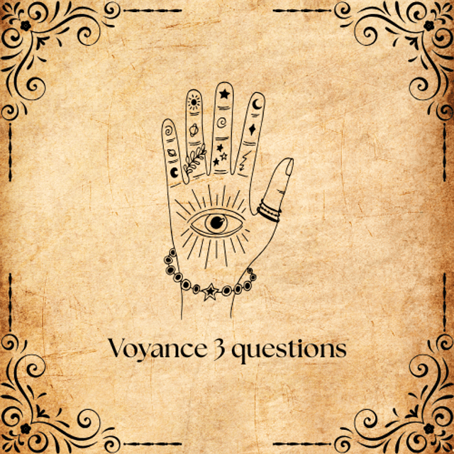 Voyance 3 questions